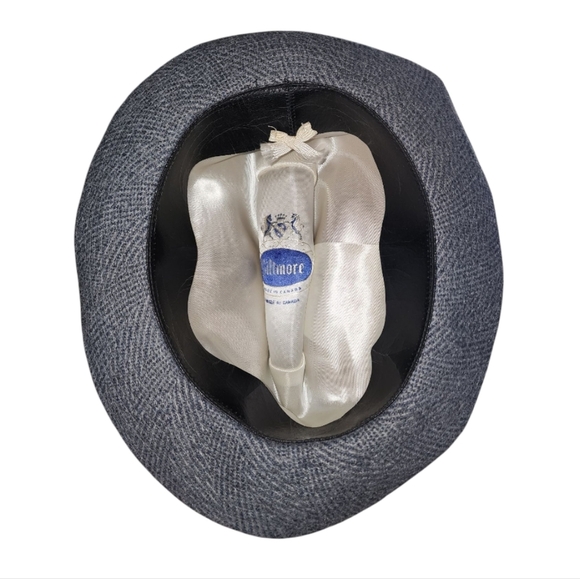 Biltmore Tweed Wool Blend Englishman Country City Boho Chevron Fedora Hat Men's - Picture 8 of 11